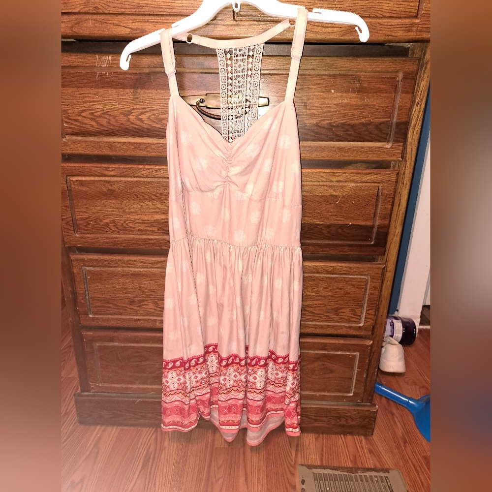 Pink Paisley Sundress